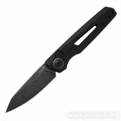    Kershaw Launch 11, BlackWashed Blade, Black Aluminum Handle