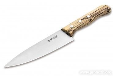   - Boker - Manufaktur Solingen Tenera Chef's Knife Medium Ice Beech