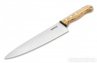   - Boker - Manufaktur Solingen Tenera Chef's Knife Large Ice Beech