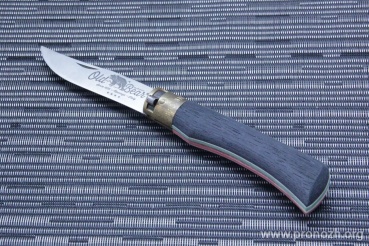   Antonini Knives  Old Bear Laminate XL, Satin Finish, Black Handle