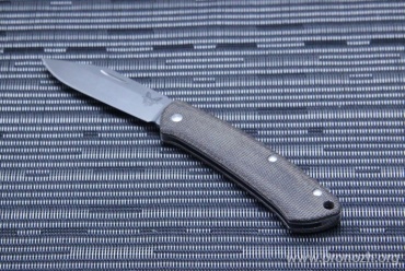   Benchmade Proper Clip Point, Crucible CPM S30V Steel, Stonewashed Blade, Canvas-Micarta Handle
