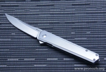   Boker Plus Kwaiken (IKBS Flipper), Satin Finish Blade, Stainless Steel Handle