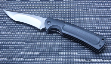   Hikari Knives, Higo Folder, Black G-10 Handles, Satin Finish ATS-34 Steel