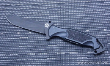   Remington  Zulu I, Clip Point, Military Coated Blade, Black Aluminium Handle
