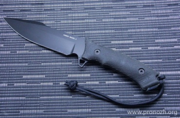   Spartan Blades Harsey Model II (DLC Coating Blade, Black Micarta Handle, Black Nylon Sheath)
