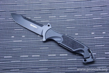   Remington  Zulu I, Drop Point, Teflon Coated Blade, Black Aluminium Handle