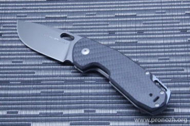   Viper  Odino, Stonewash Blade, Bohler N690Co Steel, Carbon Fiber / Titanium Handle