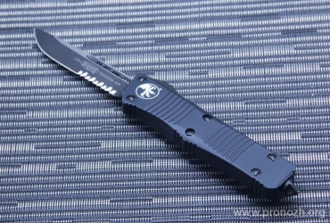      Microtech  Troodon S/E, Partial Serrated Blade, Tactical Standard