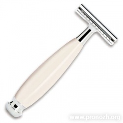 Станок для бритья Boker - Manufaktur Solingen Safety Razor Resin Ivory