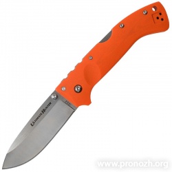 Складной нож Cold Steel Ultimate Hunter, Crucible CPM S35VN Steel, Orange G-10 Handle