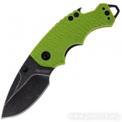 Многофункциональный складной нож Kershaw  Duojet, 8Cr13MoV Steel, BlackWashed Blade, Lime GRN Handle