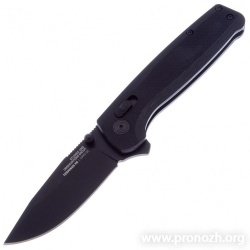   SOG Terrminus XR, Black Blade, Black G-10 Handle