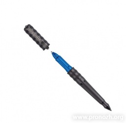 Тактическая ручка Benchmade 1101-1 Pen Grey Blue Aluminium