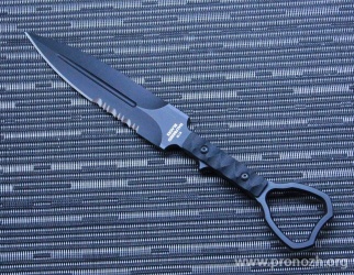   Halfbreed Blades Knives CCK-01 XL (Compact Clearence Knife) Black