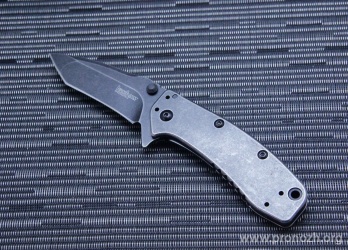 Складной нож Kershaw Cryo, 8Cr13MoV Steel, BlackWashed Blade