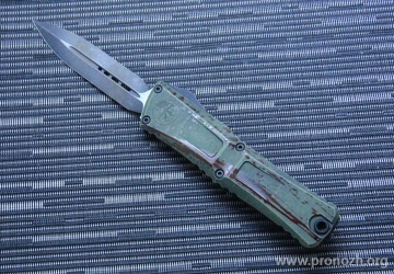      Microtech Combat Troodon D/E Gen III Outbreak, Signature Series, Deep Engraved Standard