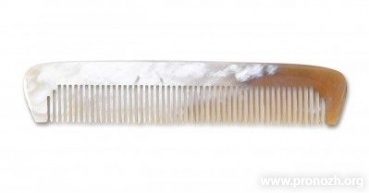 Расческа для волос и бороды Boker - Manufaktur Solingen Pocket Comb Horn Fine