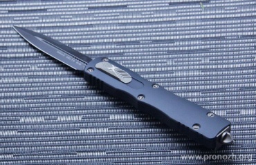 Автоматический складной нож фронтального выброса Microtech Dirac  Delta D/E, Standard Bronze Hardware
