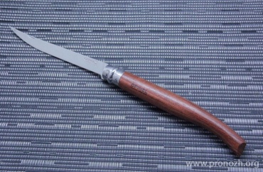 Складной нож Opinel Effile 15 , Sandvik 12С27 Steel, Bubinga Handle