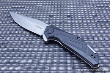 Складной нож Kershaw Camshaft, 4CR14 Steel, Stonewashed Blade, Black GRN Handle
