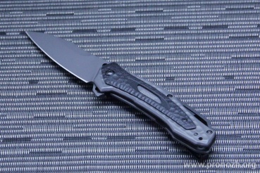 Складной нож Kershaw Vedder, 8Cr13MoV Steel, Carbonitride Titanium Blade, Stainless Steel  / G-10 Handle