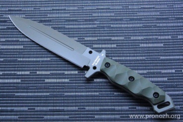   Halfbreed Blades Knives MIK-01P (Medium Infantry Knife) Ranger Green