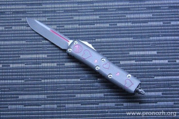 Автоматический складной нож фронтального выброса Microtech UTX-85 S/E, Signature Series Valentine's Day Standard