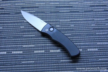    Pro-Tech Duke 2, Black Aluminium Handle, Magnacut Steel