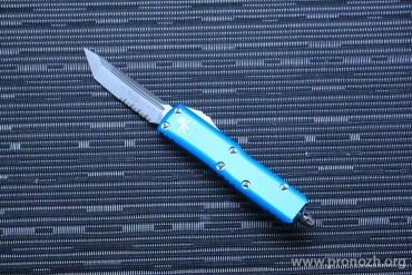 Автоматический складной нож фронтального выброса Microtech UTX-85 T/E, Turquoise Satin Partial Standard