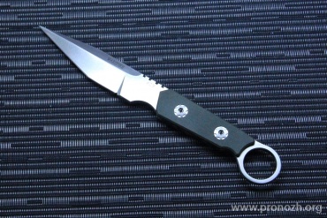 Фиксированный нож Andre de Villiers Warspike Satin, S35VN Steel