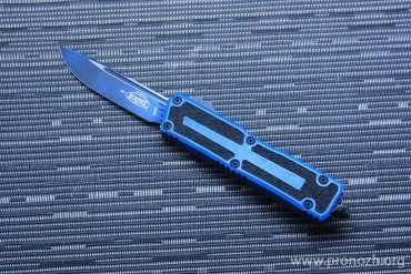      Microtech Scarab II Weathered Blue
