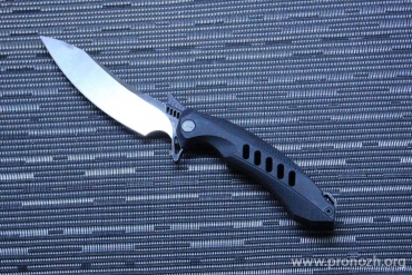   Rike Knife  F1 Satin, Black G-10 Handle