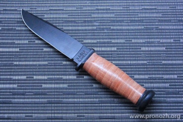    KA-BAR Mark I, 1095 Carbon Steel, Leather Sheath