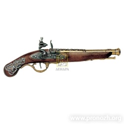 Пистолет кремниевый Англия XVIIIвек D-1196