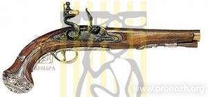 Пистолет генерала Вашингтона, Англия, 18 в.