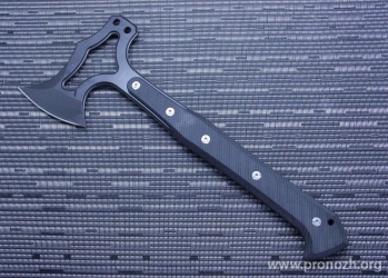 Тактический томагавк Hogue EX-T01, Black Blade, Black G-10 Handle