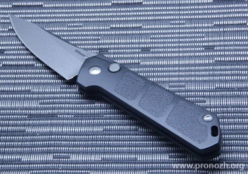Автоматический складной нож Boker Plus Kihon Auto, Stonewash Blade