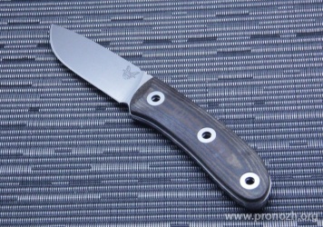 Фиксированный нож Benchmade Hunt Series Mel Pardue Hunter, Stonewashed Blade, Crucible CPM S30V Steel, Olive Drab / Black Striped Micarta Handle