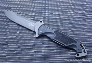   Remington  Zulu I, Clip Point, DLC Coating Blade, Black Aluminium Handle