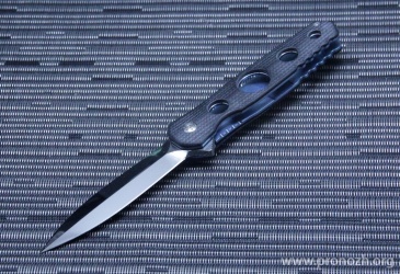   Boker Plus  Picador, Satin Finish Blade, 440C Steel, Black G-10 Handle with Titanium Liners and Clip