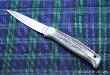 Фиксированный нож G.Sakai Wicky Chinu Small, Stag Handle