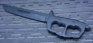 Нож тренировочный Cold Steel  Trench Knife Tanto, Rubber Training
