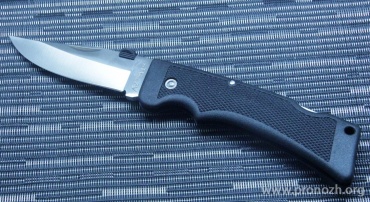 Складной нож  Katz  Black Kat Clip Point, Kraton Handle