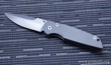 Складной нож Pro-Tech TR-3 Manual, Titanium Frame-Lock, Hand Finish Blade by Don Maxwell