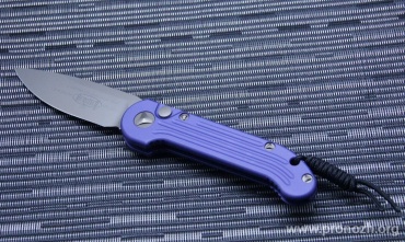 Автоматический складной нож Microtech Large UDT (Underwater Demolition Team), Purple Milled Aluminum Handles, Bronze Blade