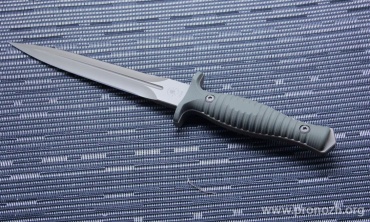 Фиксированный нож Spartan Blades George V-14 Dagger Combat Knife, Flat Dark Earth Coating Blade, Green G10 Handle,  Coyote Tan Kydex Sheath