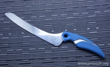 Рыбацкий нож  Cuda 9" Titanium Bonded, Offset Serrated Knife