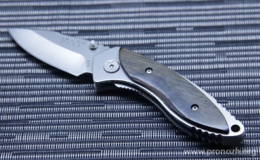 Складной нож Buck Alpha Dorado, Satin Finish 420HC Steel, Rosewood Handle