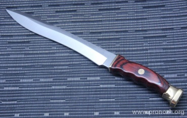 Фиксированный нож Muela  Chevreuil 22R, Pakka Wood Handle