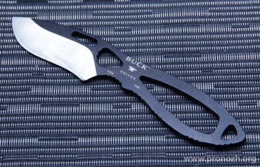 Фиксированный нож Buck PakLite Skinner, Black Traction Coat 420HC Steel